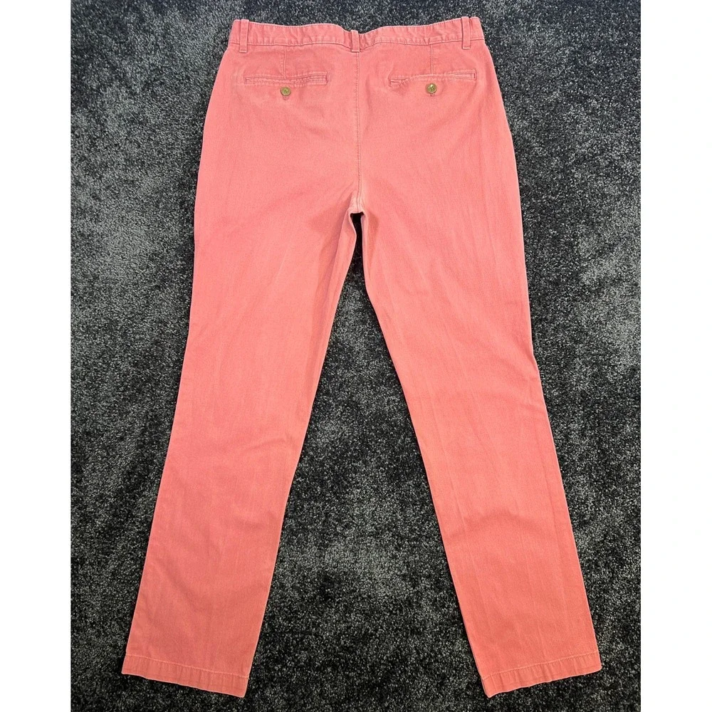 Banana Republic Aiden Fit‎ Mens Coral Chino Pants Size 33x32